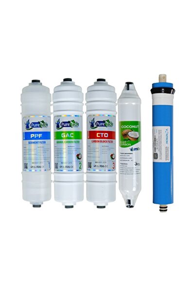 Aquames - Puretech 5'li Filtre Seti Membranlı