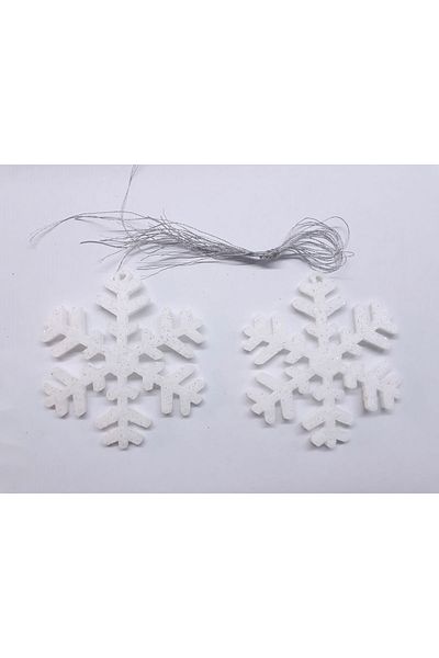 şahane parti Στολίδι από τσόχα Snowflake