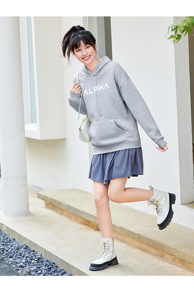 DAXİS Sportwear Company Φούτερ με στάμπα Alpha Oversize