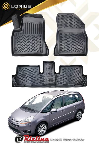Rizline Citroen C4 Grand Picasso 7 Koltuk 2006-2013 3d Havuzlu Paspas