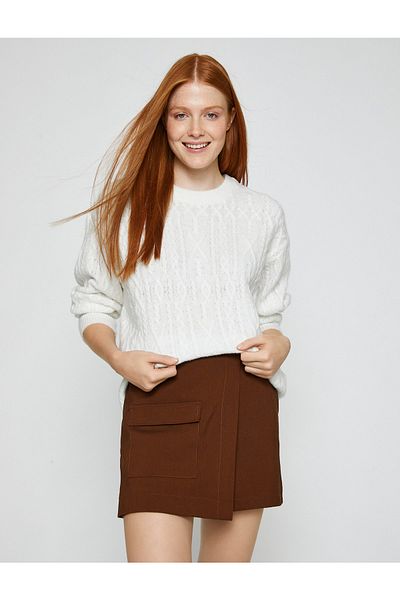 Koton Crew Neck Sweater Long Sleeve