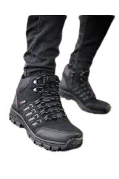 XStep Unisex Μαύρες μπότες πεζοπορίας
