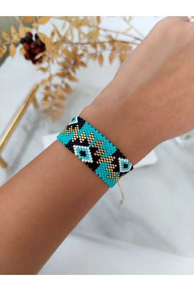 BUNİTA DESİGN Eye Detail Design Miyuki Bracelet