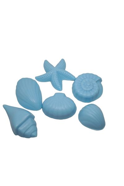 Dolce Sea Shells Ornamental Soap - Blue (Medium.4cm/6cm)