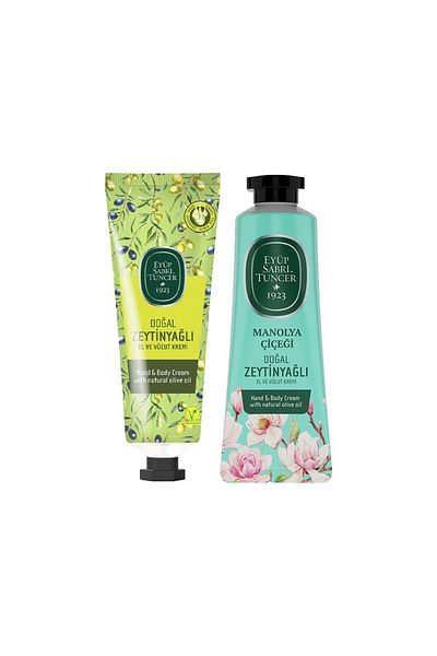 Eyüp Sabri Tuncer 50 Ml Natural Olive Oil and Magnolia Flower Hand and Body Cream