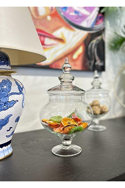 The Mia Scatola Kapaklı Ayaklı Sunum 30 Cm