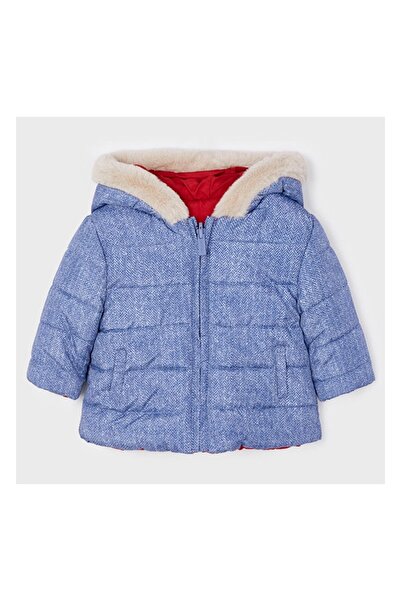 MAYORAL Coat Double Sided Coat Blue Red