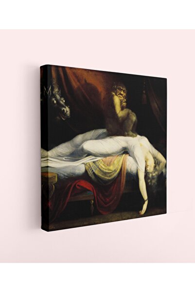 Carmen Johann Heinrich Füssli - Kabus Kanvas Tablo - Başyapıtlar