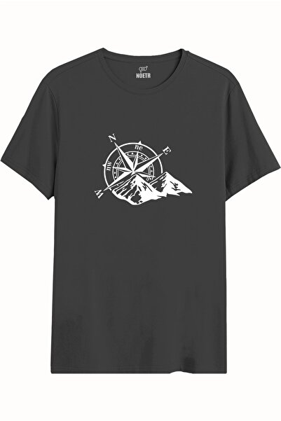 اللون المدخن منتظم صالح مطبوعة الرجال التي شيرت Ntr4058