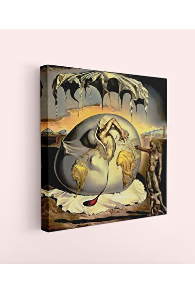Carmen Salvador Dali - Jeopolitik Çocuk Kanvas Tablo - Başyapıtlar