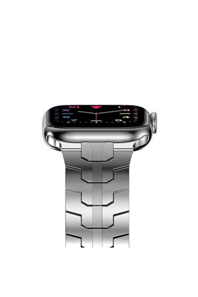 AktarMobile Watch Ultra 49 Mm Uyumlu Metal Kordon Premium Paslanmaz Çelik Kay...