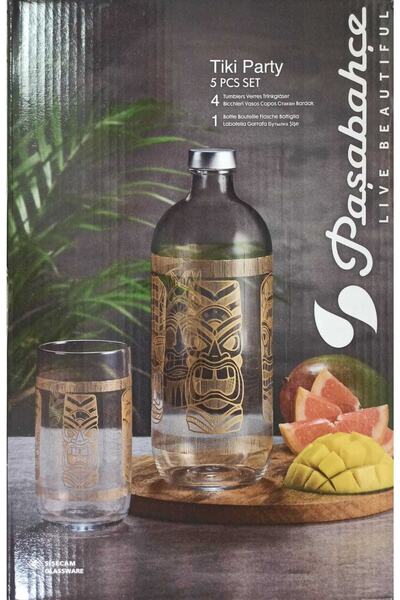 Paşabahçe Tiki Party 5 Parça Su Takımı