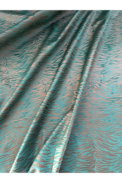 çataloğlu tekstil Πράσινο κίτρινο μοτίβο Baby Face Fabric