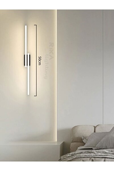 Rika Lighting Ikili Led Duvar Apliği 50cm Günışığı