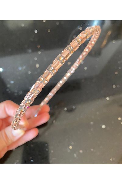 ByMerve إكسسوار شعر من حجر الكريستال