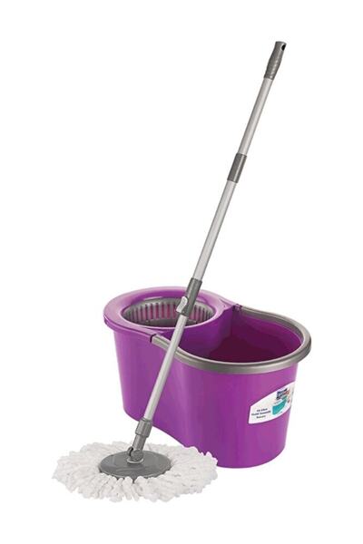 Genel Markalar Döner Başlıklı Mop Ve 15 Lt Temizlik Kovası Seti