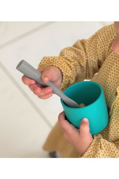 Çılgıntrend Blue Silicone Baby Cup