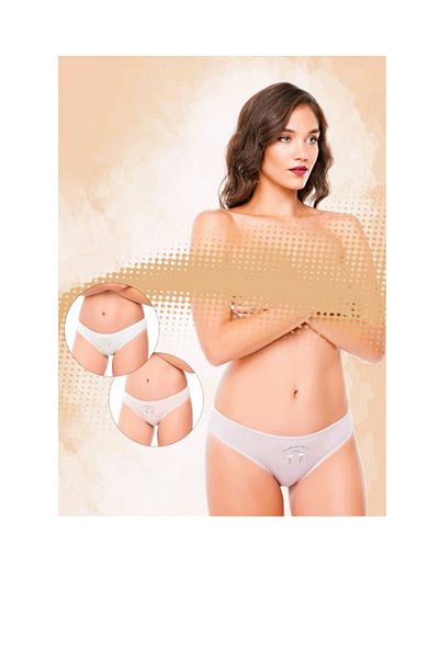 Belinay Chiloți din bumbac, în carouri, 6 piese, cu model flamingo