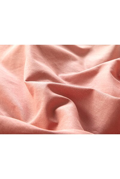 English Home Serenity Cotton King Size Duvet Cover Set 240x220 Cm Cinnamon