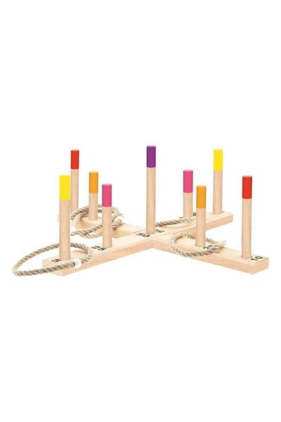 MirFashion Playwood Wooden Ring Toss Game