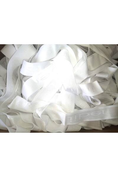 Hayal Sepeti Rubber White Text Patterned 3.5cm 5m Shorts, Cuffs, Arms and Frost Rubbers 1 Pack 5m