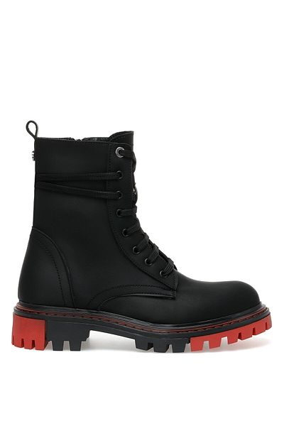 İnci Aznakayı.sz 2pr Black Women's Biker Boots