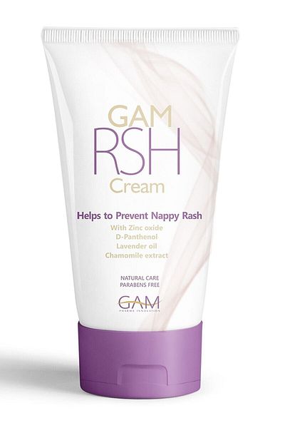 GAM Cream Anti-Rash 50ml - Olive Oil, Vitamin E, D-Panthenol and Chamomile Extract