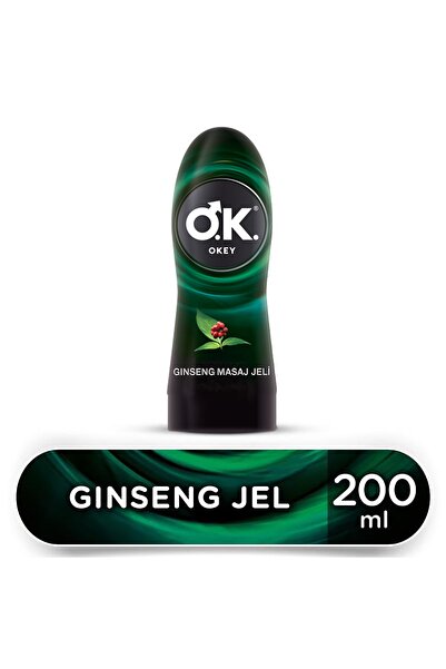 Okey Ginseng Masaj Jeli Su Bazlı 2'li Set 400 Ml