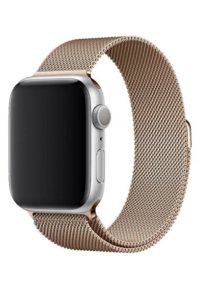 Apple Watch 9 8 7 6 5 4 3 Se Compatible 38 - 40 - 41 Mm Milano Loop Steel Knitted Cord
