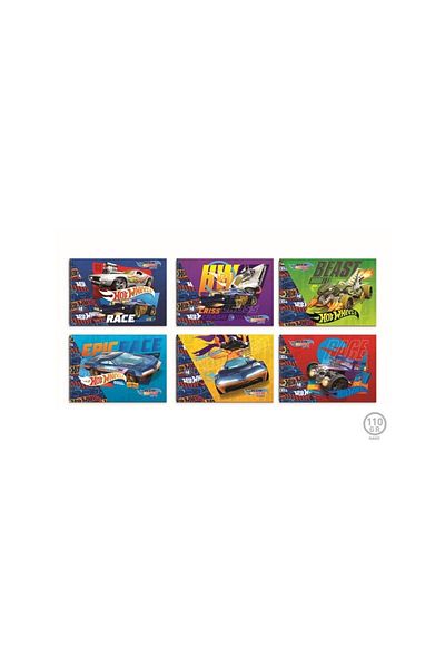 Gıpta Picture Notebook Spiral 15 Sheets 17x24cm Hot Wheels 5436 (Pack of 12)