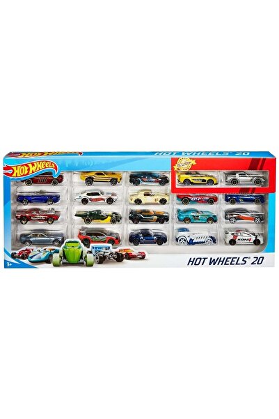 mattel Hot Wheels 20'li Araba Seti