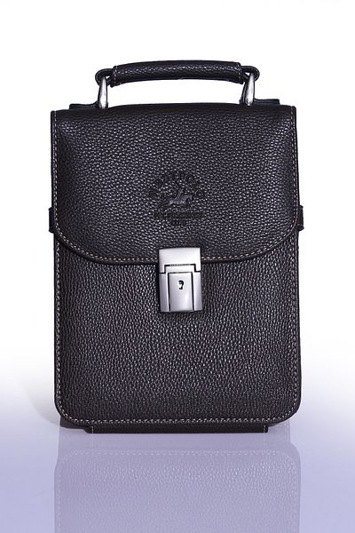 By Hakan West Polo 1010 Men's Lockable Vertical Hand and Shoulder Daily Use Business Stylish Design 4 Compartment Bag Kah