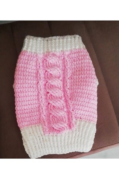 NURDELA Hand Knitted Small Breed Dog and Cat Outfit/Knitted Dog Sweater