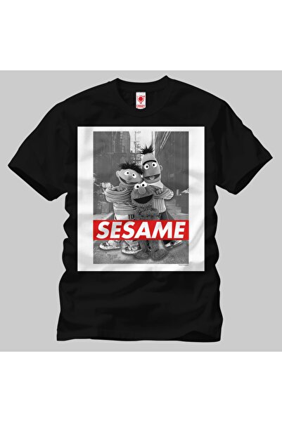 Built By Crazy Ulična banda Sesame - Unisex majica