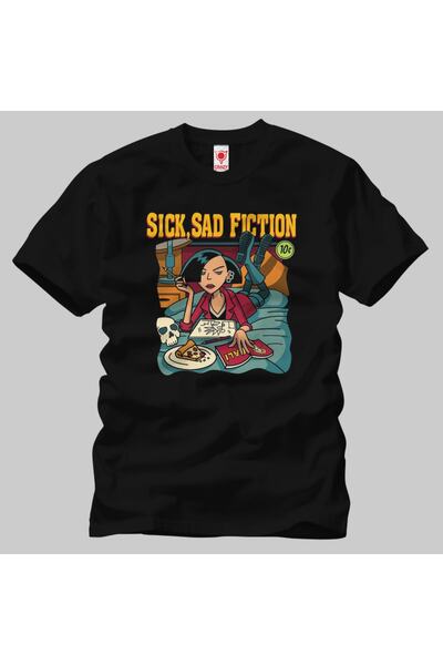 Built By Crazy تيشيرت داريا من سلسلة "سيك ساد فيكشن" للجنسين