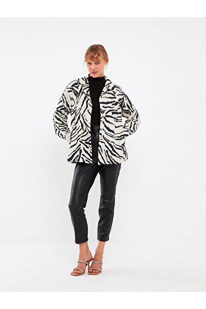 LC Waikiki Patterned Long Sleeve Women's Shirt Jacket