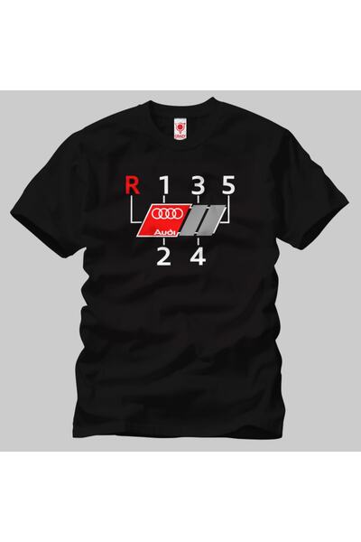 Built By Crazy Audi majica sa preklopcem mjenjača, unisex