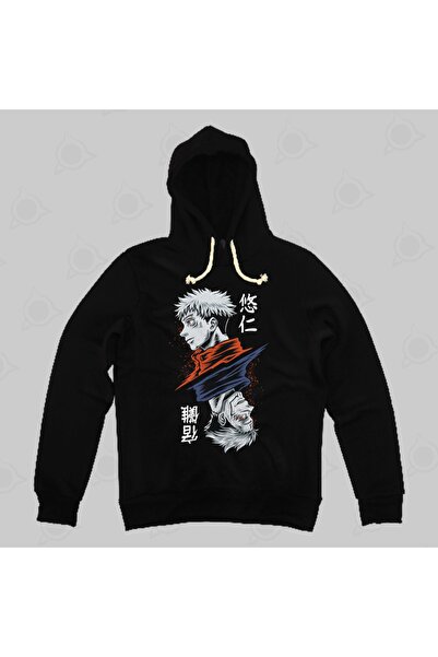 Built By Crazy Джуджуцу Кайсен Юджи Сукуна Унисекс суитшърт с качулка