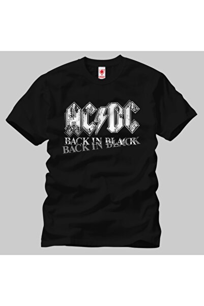 Built By Crazy Ac Dc Back In Negru Tricou Unisex