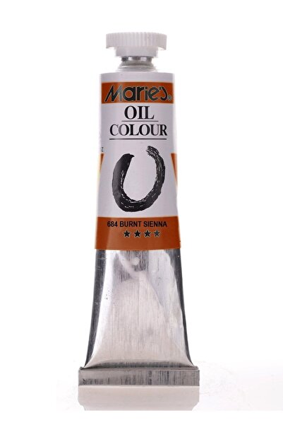 Maries Oil Colour Yağlı Boya 50ml 684 Burnt Sienna