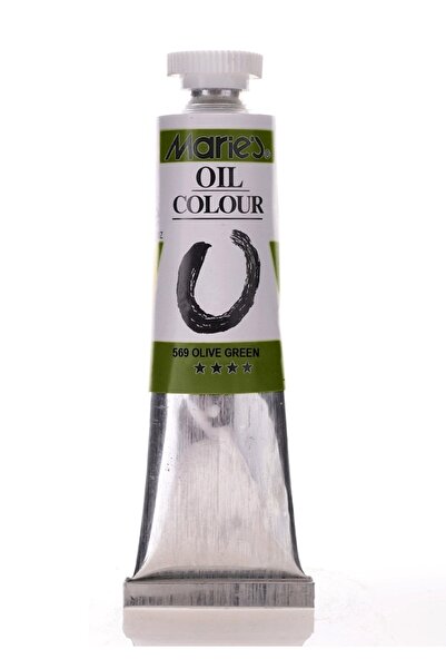 Maries Oil Colour Yağlı Boya 50ml 569 Olive Green
