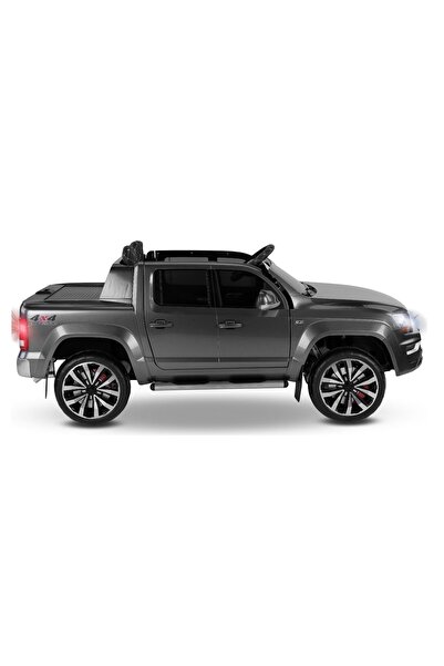 BabyHope 441 Quattro 4x4 2x12v 9ah Akülü Araba 24v Çift Kişilik Jeep U/k Metalik Siyah