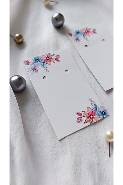 Çikoleyt Design Earring Card (5x8 Cm) 20 Pieces