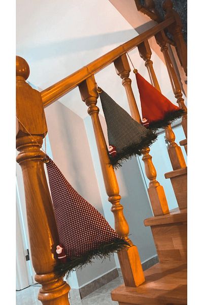 White Alamode New Year's Eve Pine Tree Shaped Accessory Set