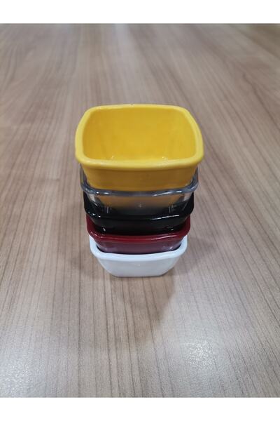 GastroPlast 24 Adet Mini Kırılmaz,çizilmez,polikarbon Sosluk,reçellik,lokumlu...