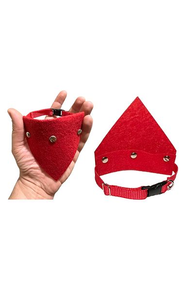 hebmeyy Cat Collar with Scarf, Cat Collar with Felt Scarf