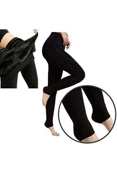 sebura Colanți de pluș pentru femei Lenjerie de corp Colanți negri Colanți ca...