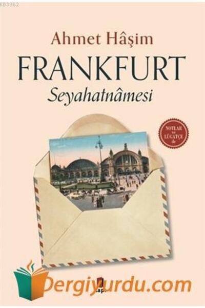 Kapı Yayınları Frankfurt Seyahatnamesi / Ahmet Haşim / / 9789752448865