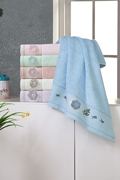 Fiesta | 50x90 Cm | Dream Duygu | 3d Nakışlı | %100 Bambu |renkli Renkli| 6 A...