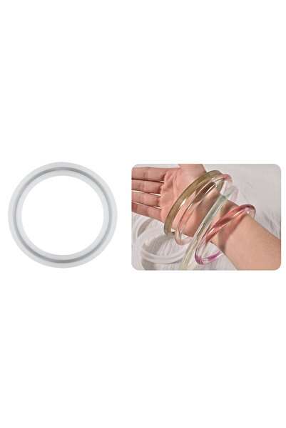 Getshopmini قالب سوار وحقيبة من السيليكون الإيبوكسي مقاس 10.3 × 8 × 1.2 سم GT...